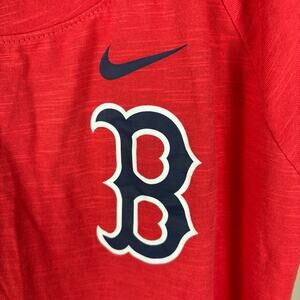 Nike Boston Red Sox MLB Short Sleeve T-Shirt Keyhole back Women's Size XL